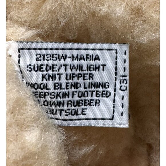 Bearpaw Womens Boots 12 Maria Suede Brown Wool Blend Lining Colorful Knit Upper - Picture 3 of 11